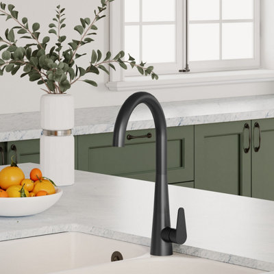 Balterley Situla Kitchen Mono Mixer Tap with Single Lever Handle ...