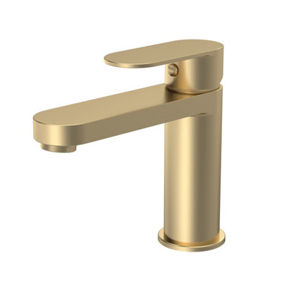 Balterley Trescott Round Mono Basin Mixer Tap & Push Button Waste ...