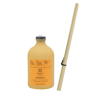Baltus Reed Diffuser 100ml Apothecary Fragrance ENERGY Blood Orange ...