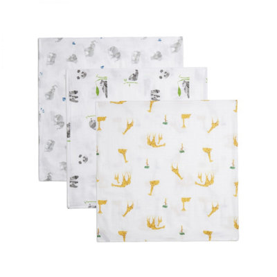 Tuto Pañal Manta Swaddle Muselina Bebé Algodón Bambu 70x70cm | Cuotas - 2