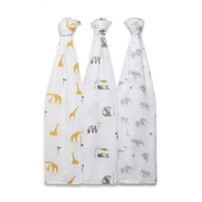 Tuto Pañal Manta Swaddle Muselina Bebé Algodón Bambu 70x70cm | Cuotas - 8