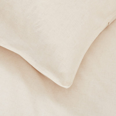 Bamboo & French Linen Pillowcases Natural - 3