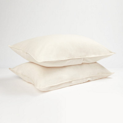 Bamboo & French Linen Pillowcases Natural - 4
