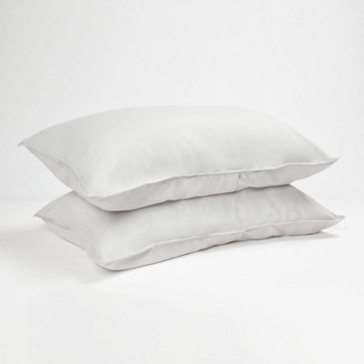 Bamboo & French Linen Pillowcases Silver Lining Grey - 4