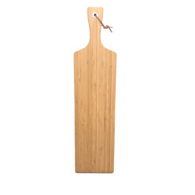 Bamboo Platter Serving Board with Handle LnL 0074