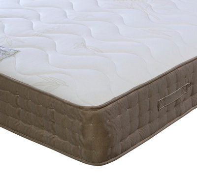 Bamboo Pocket Sprung Memory Foam Mattress Single DIY at B&Q