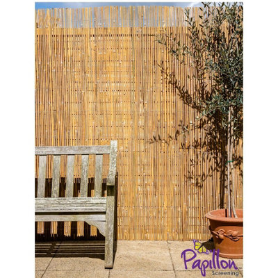Bamboo Slat Screening Roll Natural Fencing 3.0m x 1.5m - 3