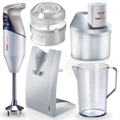 Bamix Superbox Hand Blender in White