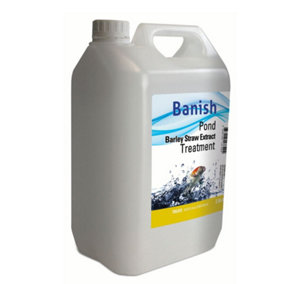 Banish Barley Straw Extract Pond Treatment 2.5 Litre - Treats 56875 Litres