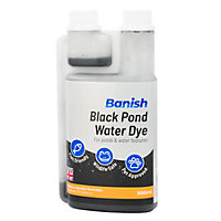 Banish Black Pond Dye 500ml Water Colour Algae Control Reduce Blanketweed Growth