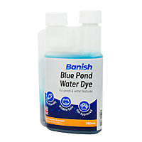 Banish Blue Pond Dye 250ml Water Colour Algae Control Reduce Blanketweed Growth