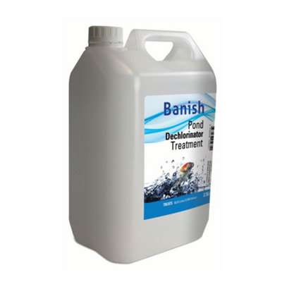 Banish Dechlorinator Pond Treatment 2.5 Litre - Treats 56875 Litres