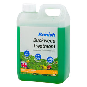 Banish Duckweed Pond Water Treatment 2.5L Weed Control Buster Fish Algae Clear