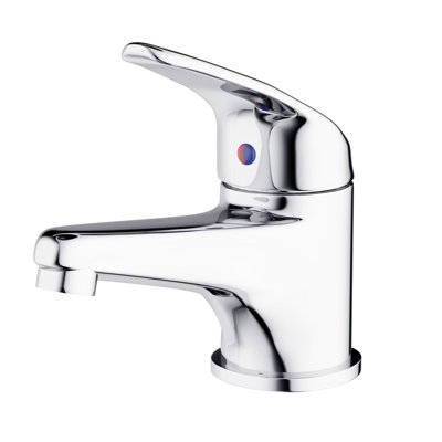 Banox Basin Mono Mixer & Bath Shower Mixer Taps & Waste Chrome - 3