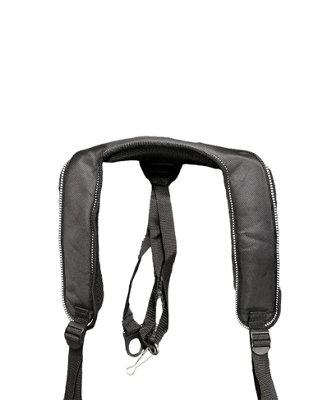 BAP 5PC Heavy Duty Champion Tool Belt & Braces Set Pouch Holster Holder Black - 6