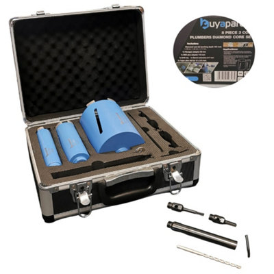 Plumbers core drill set discount