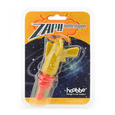 Bar Amigos Novelty ZAP Wine Bottle Stopper Fun Laser Space Gun Drinks ...