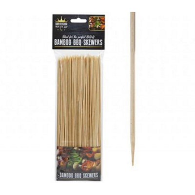 Bar-B-King Bamboo Made BBQ Grilling Skewers 10 Inch, Approx 150 Toothpicks