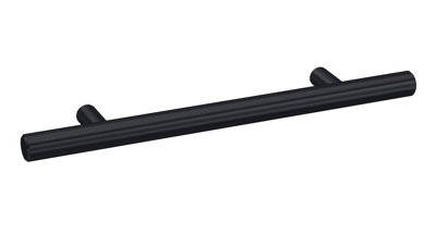 Bar Handle, 156mm (96mm Centres) - Matt Black