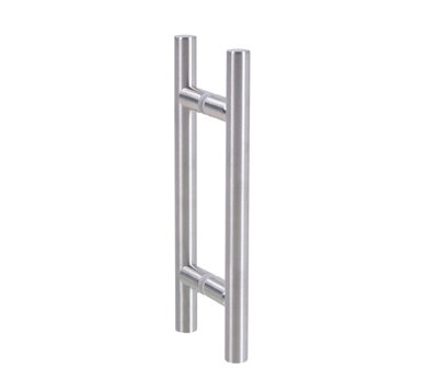 Bar handle 19 mm, stainless steel V2A polished