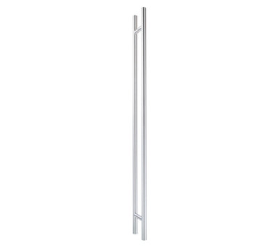 Bar handle 25 mm, stainless steel V2A brushed