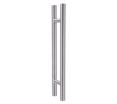 Bar handle 32 mm, stainless steel V2A brushed