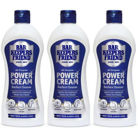 Bar Keepers Friend All Purpose Power Cream 350ml (Pack of 3)