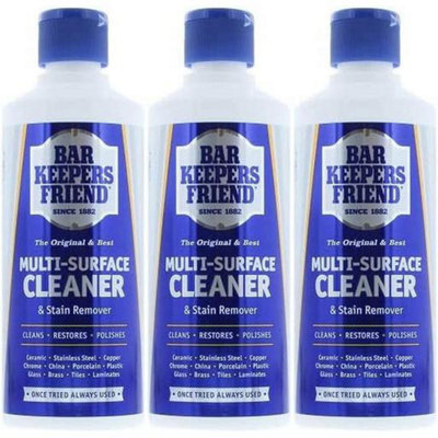 Bar Keepers Friend Stain Remover Powder 250g (Pack of 3) DIY at B&Q