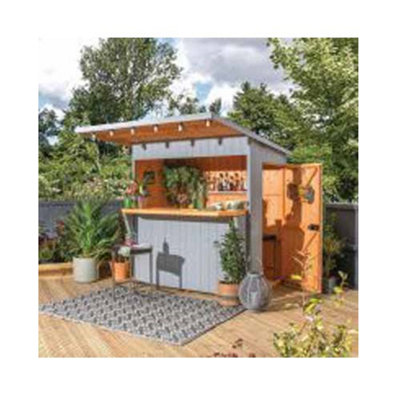 Bar Pent 6 x 4 Feet Summerhouses - 4