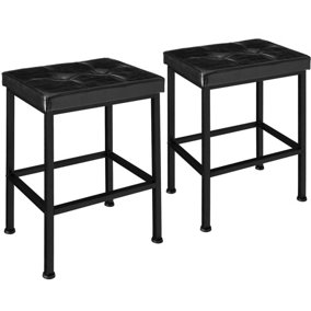 Bar stools Bodie set of 2 - black