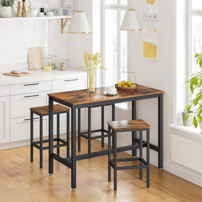 Bar Stools Set of 2 Bar Chairs Kitchen Breakfast Bar Stools with