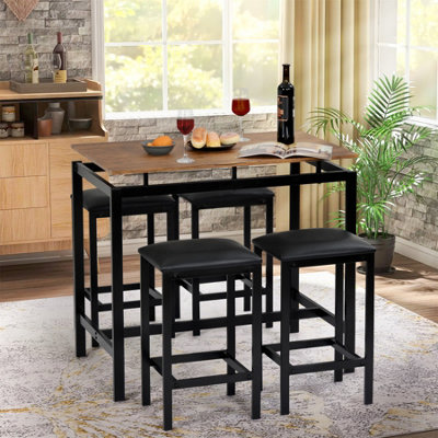 Small table and 4 chairs hot sale