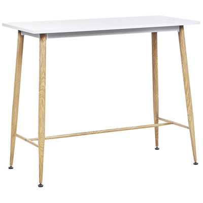 Bar Table CHAVES White 110 cm 50 cm