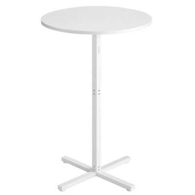 Bar Table, High Dining Table, Metal Frame, 60 x 60 x 104.5 cm, Easy to ...