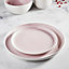 Barbary & Oak Oslo 16 Piece Dinnerware Set Pink