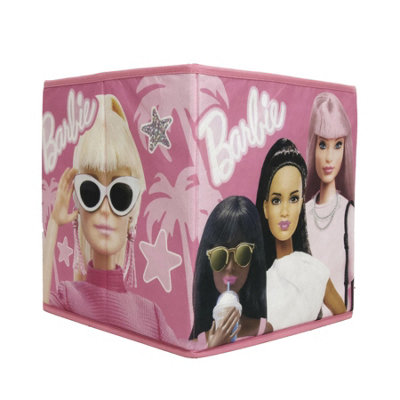 Barbie 2 Pack Storage Box Cube Foldable
