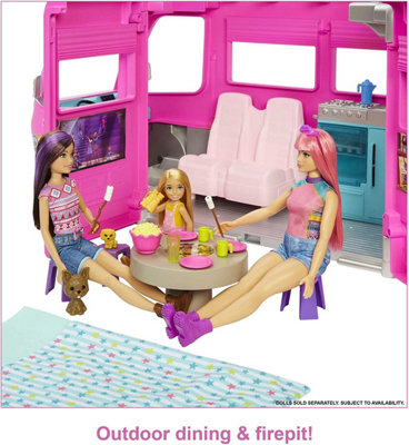 Camping-car de rêve Barbie, 50 pièces