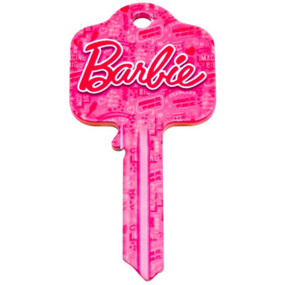Barbie Blank Key Pink/White (One Size)
