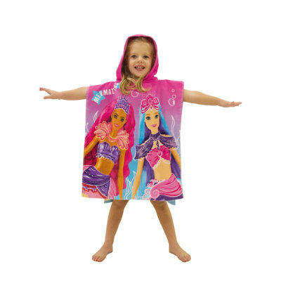 Barbie hot sale hooded towel