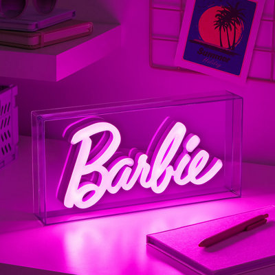 Barbie LED Neon Style Box Desk Light