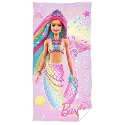 Barbie Printed Towel 70cm X 130cm main image 0