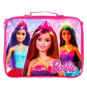 Barbie Princess Insulated Lunch Bag Pink (One Size)