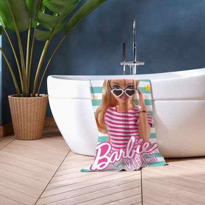 Barbie 2024 bath towel