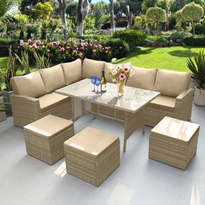 Barcelona rattan furniture discount set