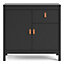 Barcelona Sideboard 2 doors + 1 drawer in Matt Black