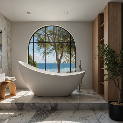 Barcena Freestanding Stone Bath 1870mm