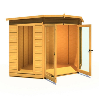 Barclay Shiplap Summerhouse Garden Sun Room Approx 8 x 8 Feet