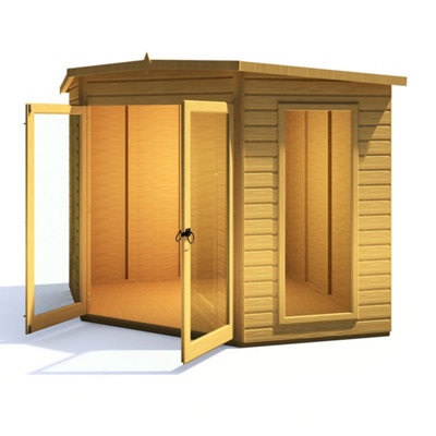Barclay Shiplap Summerhouse Garden Sun Room Approx 8 x 8 Feet