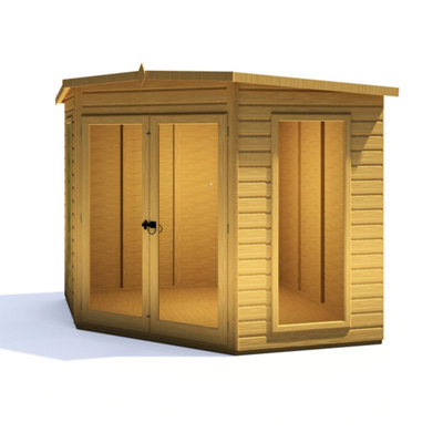 Barclay Shiplap Summerhouse Garden Sun Room Approx 8 x 8 Feet