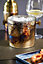 BarCraft Mercury Fire Glass Sparkling Ice Bucket